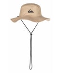 Quiksilver Men's Bushmaster Sun Protection Floppy Visor Bucket Hat, Khaki, XX-Large