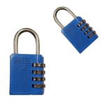 4 Digit Combination Padlock Heavy Duty Outdoor Lock Gym Travel Luggage Locker