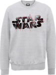 Sweat Homme Star Wars : Les Derniers Jedi Spray - Gris - XXL