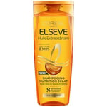L'Oréal Paris - Shampooing Nutrition Eclat pour Cheveux Secs - Cheveux Nourris - Huiles Rares de Marula & Camélia - Elseve Huile Extraordinaire - 300 ml