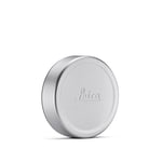 LEICA Q3 LENS CAP E49 SILVER ANODIZED FINISH