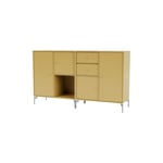 Couple Sideboard With Chrome Legs, 157 Cumin