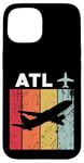 Coque pour iPhone 15 Aéroport ATL d'Atlanta