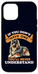 Coque pour iPhone 12/12 Pro Si vous n'en avez pas, vous ne comprendrez jamais Bohemian Shepherd