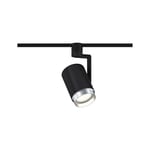 Paulmann 96985 Asthene URail individual spot E27 max. 50W dimmable 230V black rail system – choose any lamp