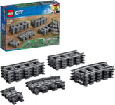 60205 City Tracks 20 Pieces Extention Accessory Set, Building Toy Train Track E