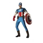 Rubie's Marvel Officiel Captain America Costume Grand Heritage Deluxe – Hommes de Taille Standard Adulte