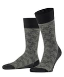 FALKE Men's Mighty Nest M SO Cotton Wool Patterned 1 Pair Socks, Black (Black 3000), 7-8