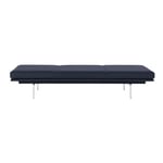 Muuto - Outline Daybed / Polished Aluminium Base Vidar 554 - Dagbäddar - Anderssen & Voll