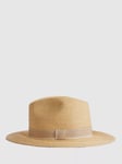 Reiss Gracie Short Brim Sun Hat, Natural