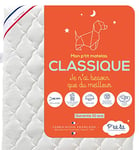 P'TIT LIT - Matelas Enfant/Bébé Classique - 70x140 cm - Anti Acarien - Réversible : 2 Faces de couchages Confortables - Déhoussable - Oeko Tex® - Fabrication Française