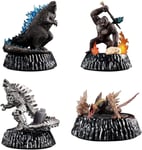 Bandai High Grade Hg Series 6 Godzilla Vs. Kong Gashapon Set Of 4 Figurine