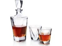 Affek Design Eva Triangle Karaffel + 6 Glass 280Ml/780Ml