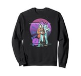 Pop Art 4th Doctor Baker Cosmic Time Travel Fan Sweatshirt