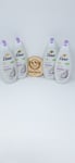 4 x Dove RELAXING Jasmine & Coconut Milk Body Wash 225ml - New - Free Post