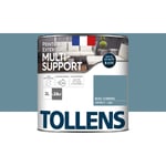 Peinture extérieure multisupport - Ultra résistante Tollens Satin - Bleu Iceberg - 2L