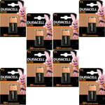 8 Duracell Plus 9V Battery MN1604 6LR61 PP3   UK SELLER