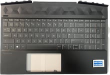 ORIGINAL: Keyboard topcase clavier HP PAVILION GAMING 15T-DK 15-DK L57595-031 L5