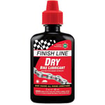 Finish Line Dry Bike Lubricant Chain Oil Drip Bottle (Ceramic Tech) 60ml