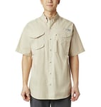 Columbia Men's Bonehead Short Sleeve Shirt Big,Fossil,5X