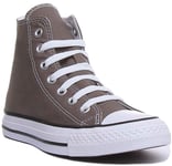 Converse All Star Hi Mens High Top Canvas Trainer In Charcoal Size Uk 7 - 12