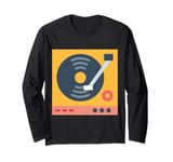 Vinyl Record Player Album Long Sleeve T-Shirt