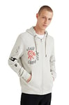 Desigual Sweat_Heart, 2009 Gray Vigore, Noir, Large Homme