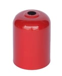 Couvre-ampoule décoratif rouge 45 x 60 mm