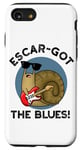 Coque pour iPhone SE (2020) / 7 / 8 Jeu de mots Funny Snail de Scar-got The Blues