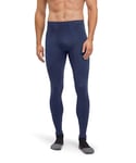 Falke Pantalon de Base pour Homme Chaud Long M TI Matière Fonctionnelle à séchage Rapide 1 pièce Bleu (Space Blue 6116) Écologique XL