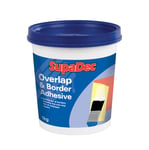 SupaDec Overlap and Border Wallpaper Repair Vinyl Adhesive Paste Glue - 1kg