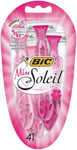 BIC Miss Soleil Disposable Women's Razors, 4 each