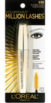 L'OREAL VOLUMINOUS MILLION LASHES MASCARA BLACKEST BLACK  635 NEW SEALED ON CARD