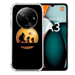 Cokitec Coque Renforcée pour Xiaomi Redmi A3 Manga Dragon Ball Vintage