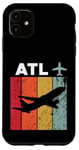 Coque pour iPhone 11 Aéroport ATL d'Atlanta