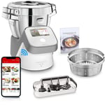 MOULINEX i-Companion Touch Robot cuiseur, 14 programmes, Application HF935E10