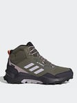 adidas Terrex Women's Ax4 Mid Gore-Tex Walking Boots - Khaki, Khaki, Size 8, Women