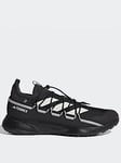 adidas Terrex Mens Hike Voyager 21 Shoes -black/white, Black, Size 10, Men