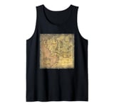 The Lord of the Rings Map of Middle Earth Tank Top