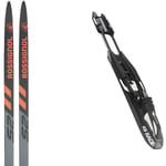 ROSSIGNOL Pack ski de fond Rossignol X-ium Skating Wcs Junior Black/red 25 + Fixations Enfant Noir / Rouge taille 173 2025