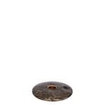 Chamber Ljusstake Marmor 11,6×2 cm Brun