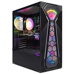 STGsivir PC Gamer Fixe, Ordinateur Gaming, Radeon RX 580 8Go, AMD Athlon 3000G 3,5GHz, 16Go DR4 RAM, 512 Go SSD, 600M WiFi, BT 5,0, RGB Fanx4, W11H64