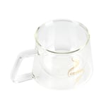 Double Wall Insulated Glass Cup Heat Resistant Mug Glassware For Coffee Tea MA