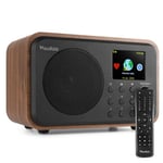 Audizio Vicenza - DAB+ och WIFI Radio med Bluetooth - På batteri - Trä, VICENZA WIFI INTERNETRADIO MED DAB+ OCH BATTERY WOOD