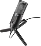 Audio-Technica 2500x-USB Streaming/podcasting/recording Microphone Black