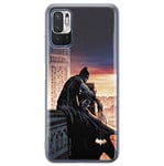 ERT GROUP Coque de téléphone Portable pour Xiaomi REDMI Note 10 5G / POCO M3 Pro Original et sous Licence Officielle DC Motif Batman 060 adapté à la Forme du téléphone Portable, Coque en TPU