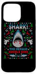 iPhone 15 Pro Max Funny Great White Shark Ugly Christmas Sweater Party Shirts Case