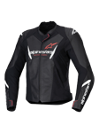 MC-Jakke Alpinestars Stella Faster V3 Dame Svart-Hvit-Fluo Korall