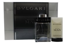 BVLGARI MAN GIFT SET 15ML MAN IN BLACK EDP + 15ML MAN GLACIAL ESSENCE EDP + 15ML