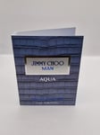 4 X Jimmy Choo Aqua Man 2ml Eau De Toilette Mini Spray 8ml Total